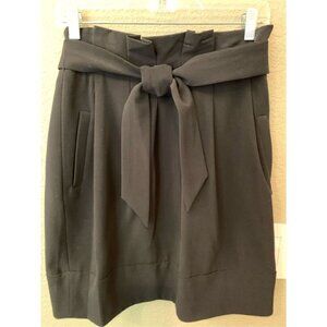 Black StellaPaper Bag High Waisted Skirt